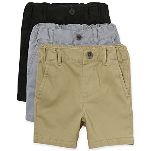 The Children's Place Baby Boys' and Toddler Stretch Chino Shorts