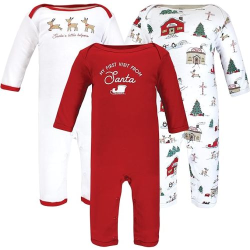 Hudson Baby unisex-child Cotton Coveralls