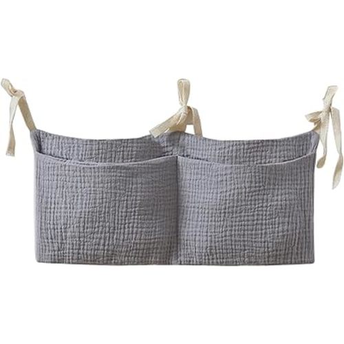 Baby Bedside Hanging Bags Storage Organizer Milk Bottle Toy Crib Baby Nappy-Bag Bed-Bunk Organizing Bag