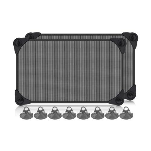 Car Window Shades，2 Pack Car Window Shade for Baby,Side Window Sun Shades Protect Child, Pets from Sun Glare and UV Rayse (20"x12")