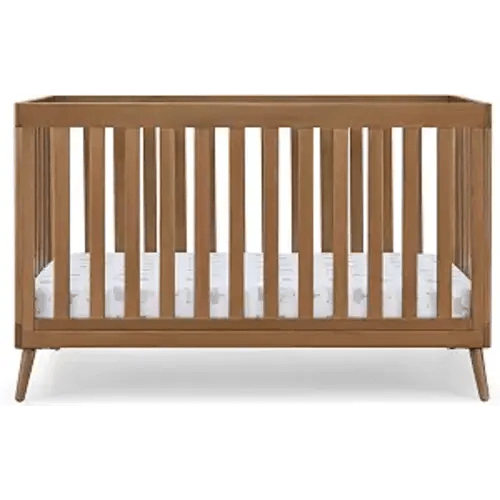 Delta Children Essex 4-in-1 Convertible Crib - Greenguard Gold Certified, Chestnut