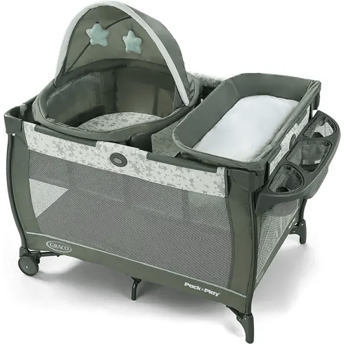 Graco Pack 'n Play Travel Dome Playard | Includes Travel Bassinet