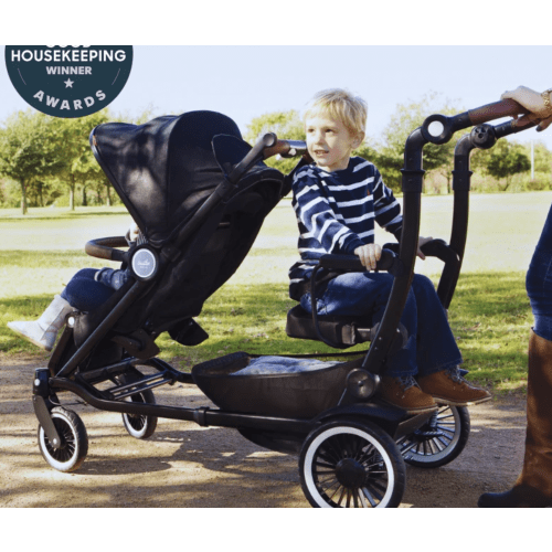 The Entourage 2.0 for Stroller with Sit and Stand- For two children with one over 3.
