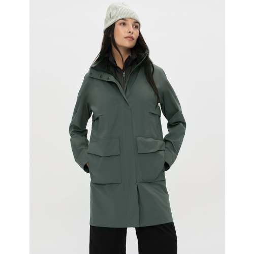 W Wallace Rain Parka - Saville Green