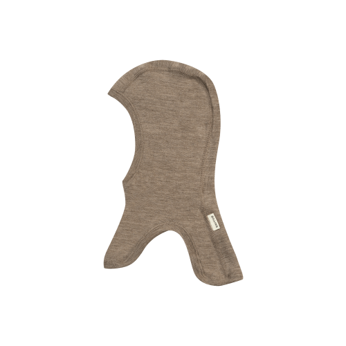 Baby/children Balaclava in Brown melange - $31.99 - DILLING