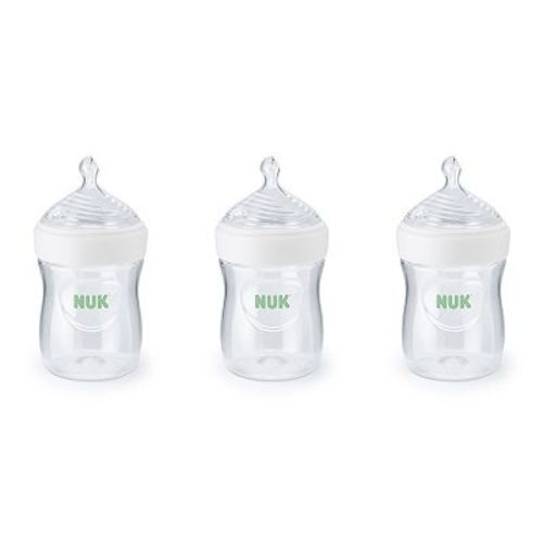 NUK Simply Natural 5 oz. Bottle with SafeTemp 3-Pack