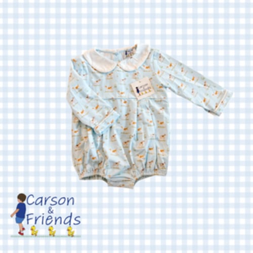 Carson and Friends Hunting Dogs Knit Bubble