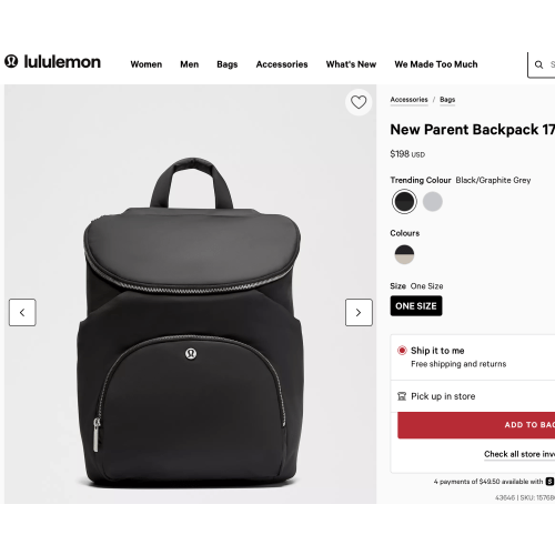 New Parent Backpack 17L | Men's Bags,Purses,Wallets | lululemon