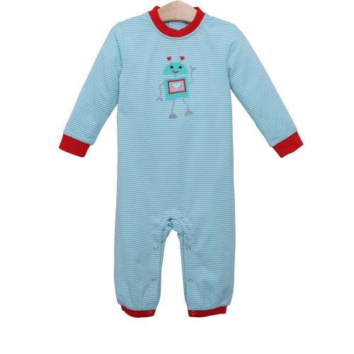 Valentines - Robot Heart Romper