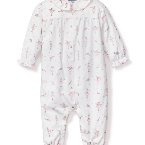 Baby's Twill Madeline Romper in Sugar Plum Fairy