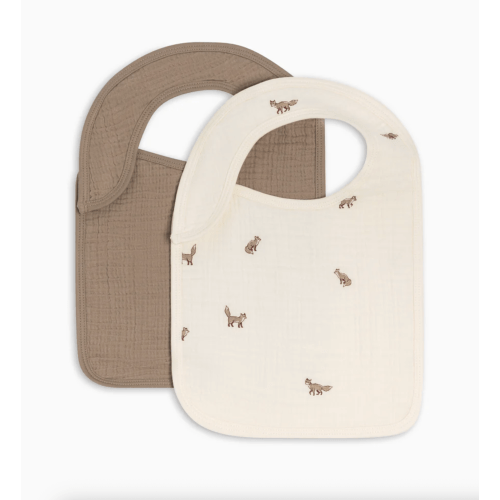 2-Pack Muslin Bibs