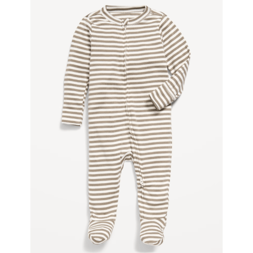 2-Way-Zip Sleep & Play Footed One-Piece for Baby 0-3M