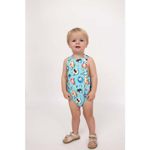 Pool Dogs Bamboo Sun Bubble with Adjustable Straps