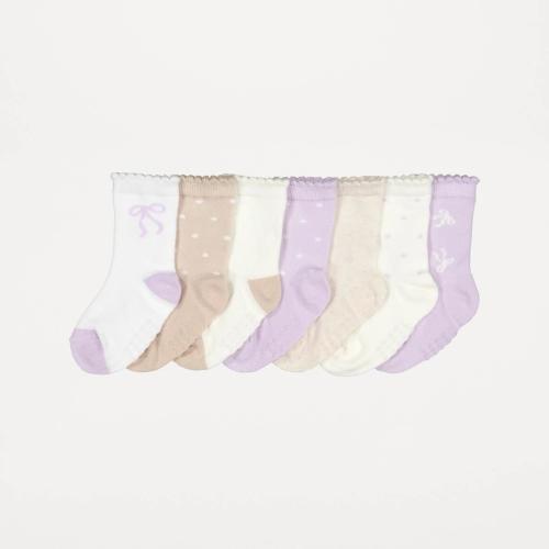 7 Pack Summer Crew Socks - Kmart