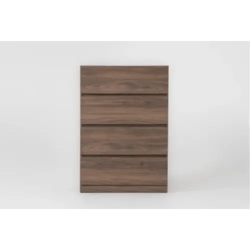 Elara Brown 4 Drawer Chest