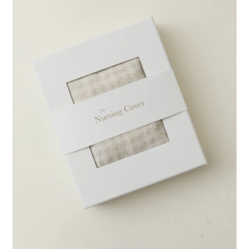 Solly Baby - Cream Houndstooth Nursing Cover