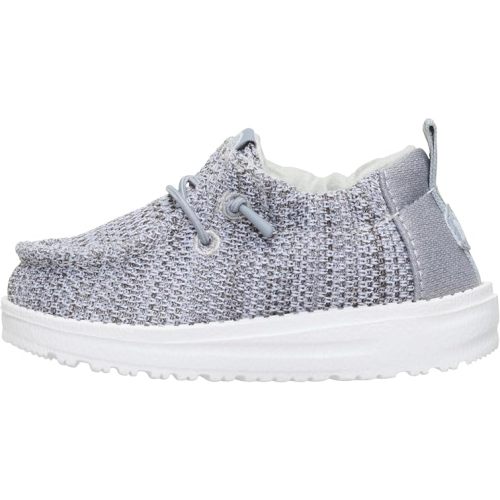 HEYDUDE Infant LILDUDE Core Slip On Shoes | Easy On Elastic Scrunch Collar