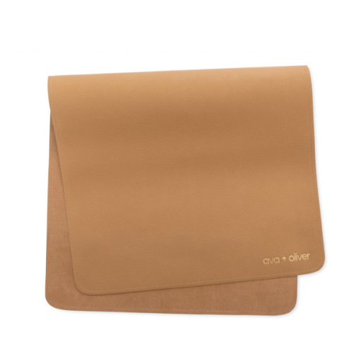 Vegan Leather Changing Mat | Tan – Ava & Oliver