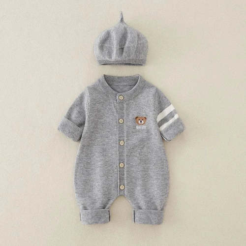 Gentle Touch Cotton Set with Hat (3-18M)