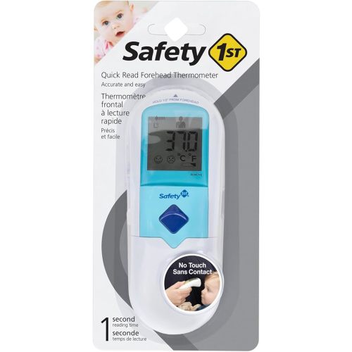 Safety 1st Thermomètre frontal à lecture rapide Bleu