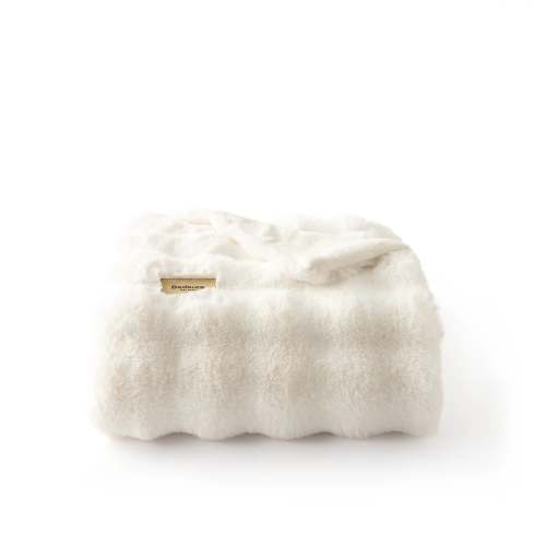 Bubble Faux Fur Throw Blanket | Soft & Cozy – Bedsure