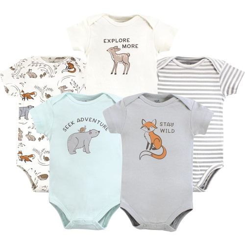 Touched by Nature Unisex Baby Organic Cotton Bodysuits