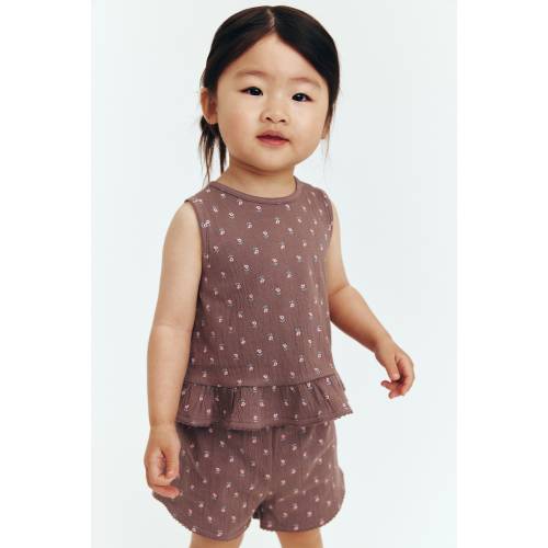 2-PIECE CRINKLED COTTON SET