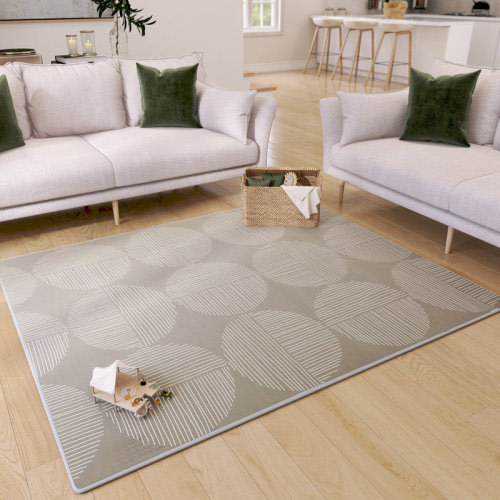 Evolur Cozycush Reversible Non-toxic Baby Kids Playmat || Foldable Large Thick Foam Crawling Playmats For Toddlers|waterproof Portable Playmat For Babies | Yoga/picnic/game Mat|indoor/outdoor | Wayfair