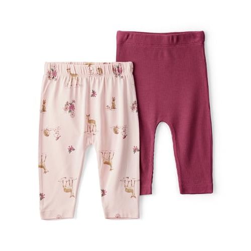 Carter's Baby Girls' Purelysoft 2-Pack Pant