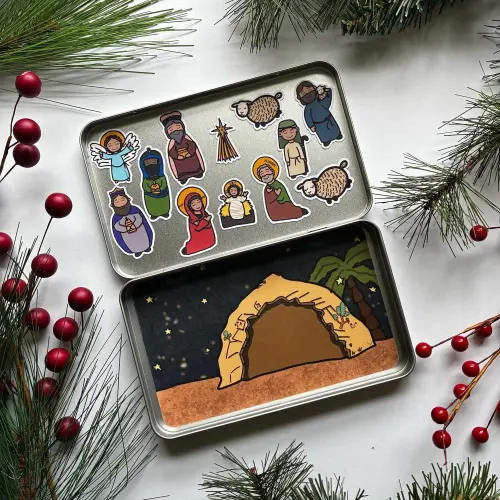 My Little Nativity Magnet Playset — Draw Near Designs