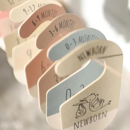 Baby Wardrobe Partition Board, 8 Counts/set Cute Animal Design - TikTok Shop