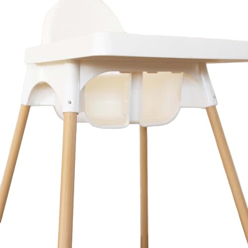 Yeah Baby Goods Highchair Leg Wraps (Bamboo) - Compatible with The IKEA Antilop Highchair - Stylish IKEA High Chair Accessories w/Easy Self-Adhesive
