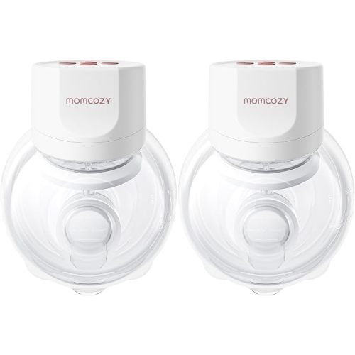 Momcozy S12 Pro Quick Wearable Breast Pump, 2 PC, White