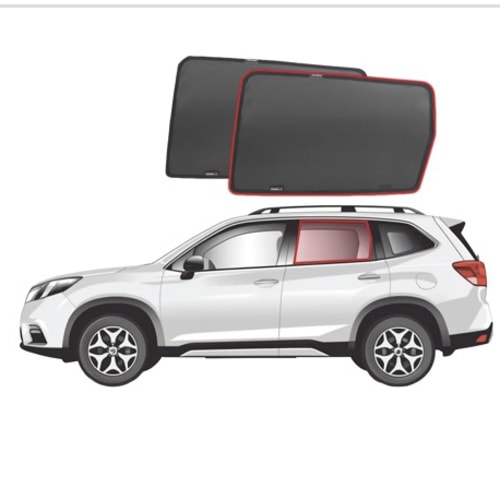 Subaru Forester 5th Gen Car Window Sun Shades (SK; 2019-2024)