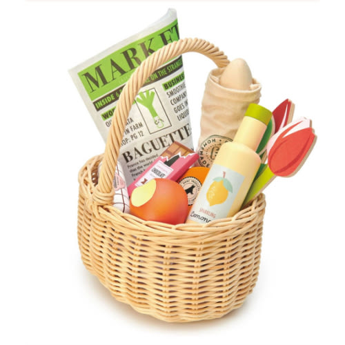 Wicker Shopping Basket