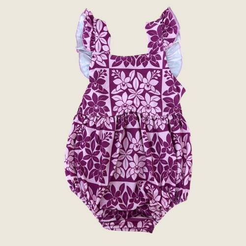 Berry Heirloom Emma onesie – Sweet Sweet Honey Hawaii