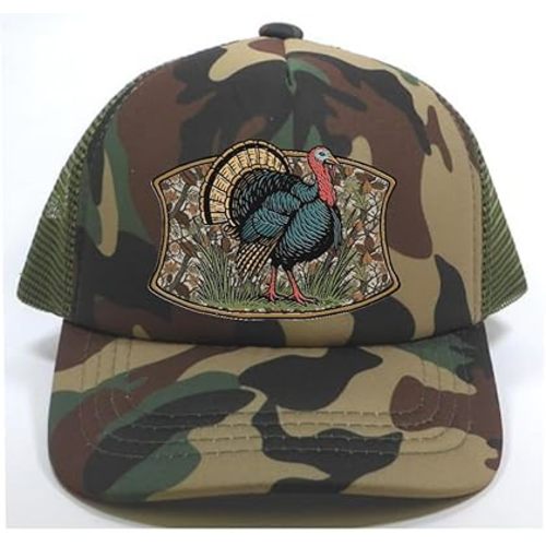ThatsRad Baby Camo Trucker Hat Fishing Hunting Infant Cap Toddler Kids