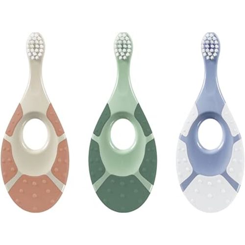 Jordan* ® | Step 1 Green Clean Toddler Toothbrush | Pack 3 Units