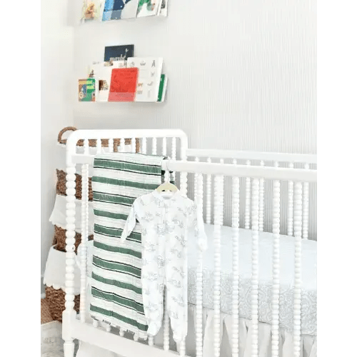Martha Baby Quilt, Green
