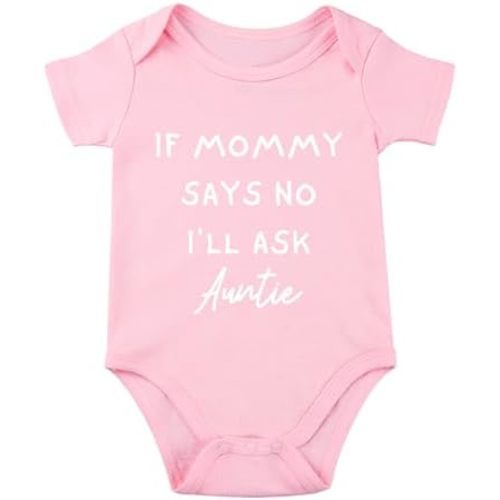 I Love My Auntie Baby Bodysuit Auntie Bodysuit for Baby Boy Aunties Bestie Babies Clothes