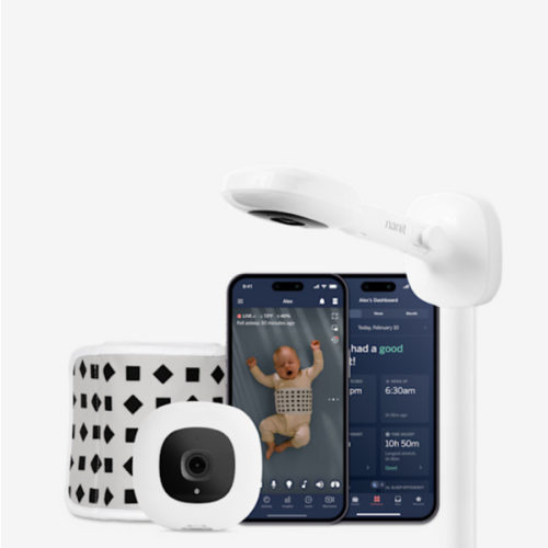 Nanit Pro Smart Baby Monitor and Wall Mount