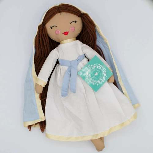 Blessed Mother Rag Doll – Our Lady of Grace, 12"