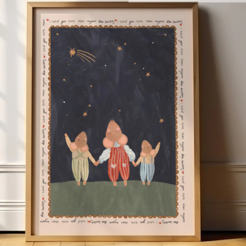 I Need You Three Mice-Art Print