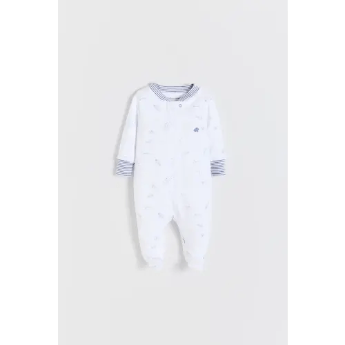 Rocket Zip Footed Pajama