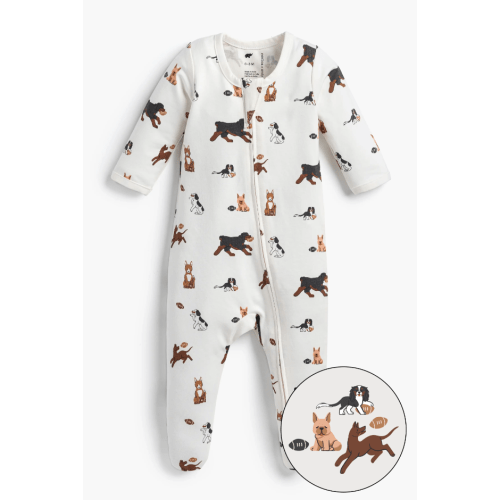 Zipper One-Piece - Organic Baby Clothes - Monica + Andy