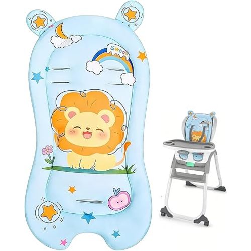 High Chair Cover Replacement Compatible with Ingenuity, Soft Cushion with Anti-Slip Pad and Protecting Water Spills