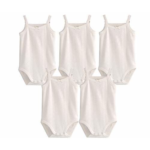 Baby Girls Clothes Sleeveless Tank Top Onsies Cotton Baby Bodysuit Pack of Toddler Summer Clothing