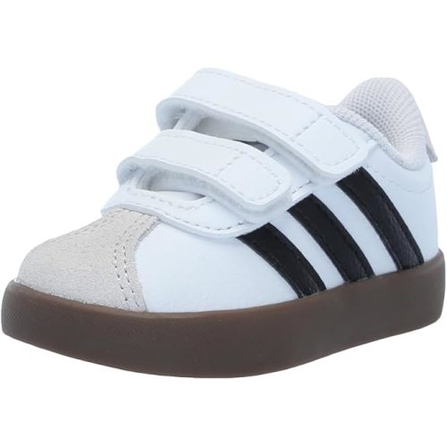 Adidas Baby-Boy's Vl Court 3.0 Hook & Loop Sneaker