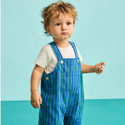 Baby Canvas Shortalls