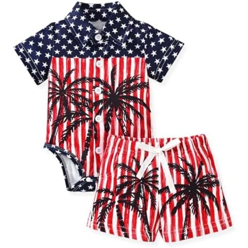 Baby Boy Hawaiian Outfit